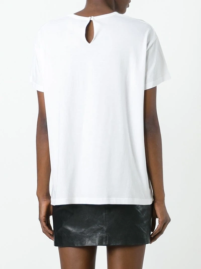 Shop N°21 Logo Print T-shirt In White