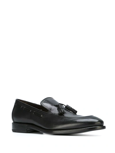 Shop Henderson Baracco Tassel Detail Loafers In Black