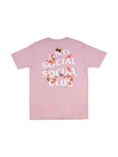 Shop Anti Social Social Club Kkoch T-shirt In Pink