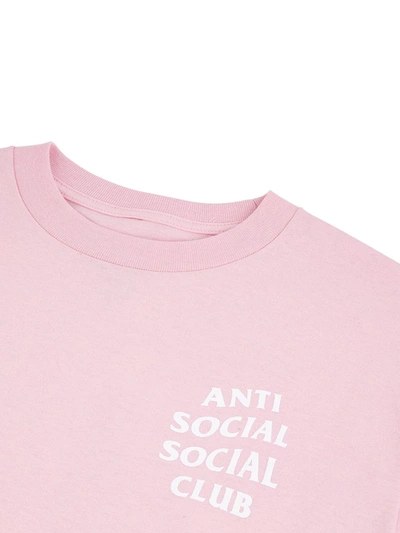 Shop Anti Social Social Club Kkoch T-shirt In Pink