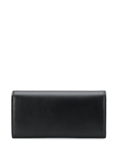 Ferragamo Portefeuille Continental Naud Vara Noir In Black
