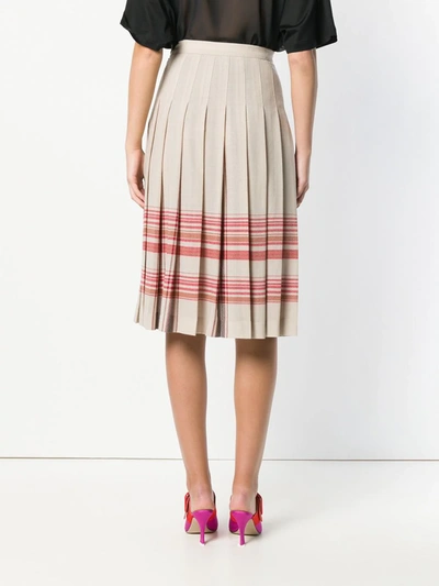 Shop Marco De Vincenzo Crystal-embellished Skirt In Neutrals