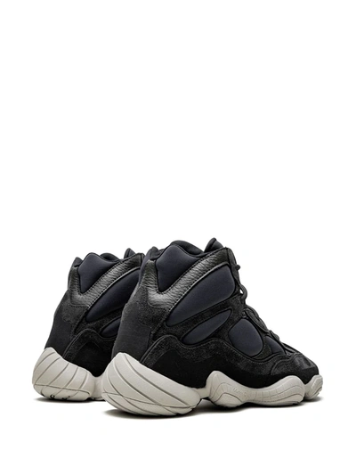 Shop Adidas Originals Yeezy 500 High "slate" Sneakers In Grey