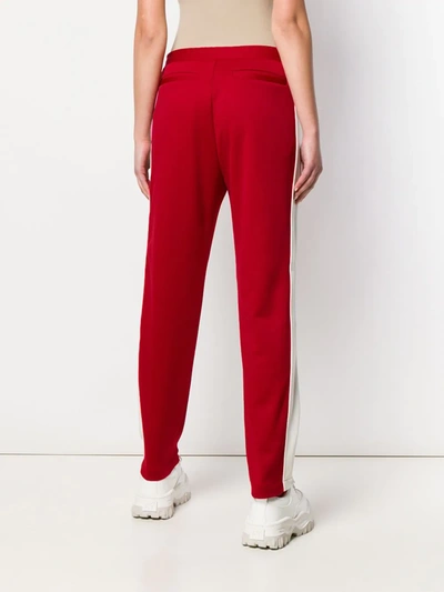 Shop Ambush Side Stripe Track Trousers In Red