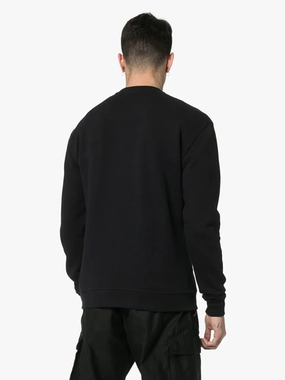 Shop John Elliott Basic Cotton Sweatshirt In Black