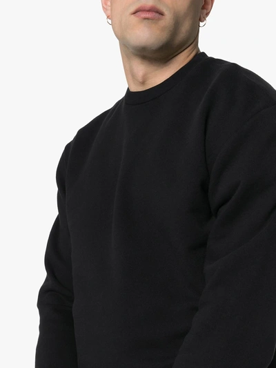 Shop John Elliott Basic Cotton Sweatshirt In Black