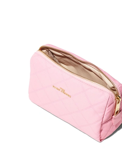 Shop Marc Jacobs Quilted Triangle Pouch In Pink