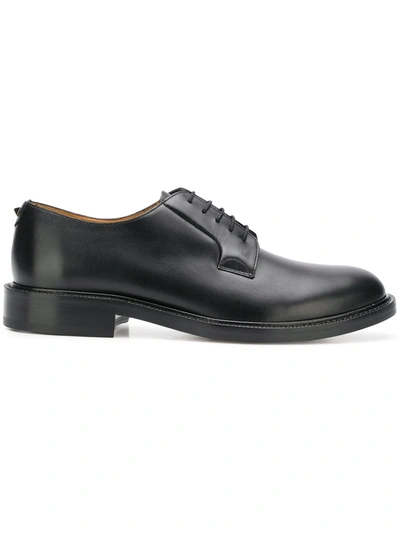 Shop Valentino Derby Shoes In Black