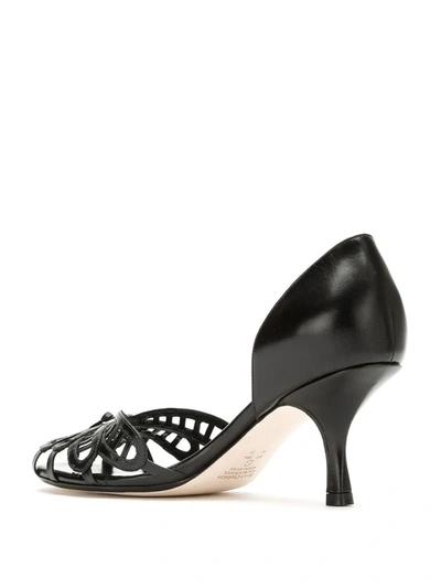 Shop Sarah Chofakian Leather Sandals In Black