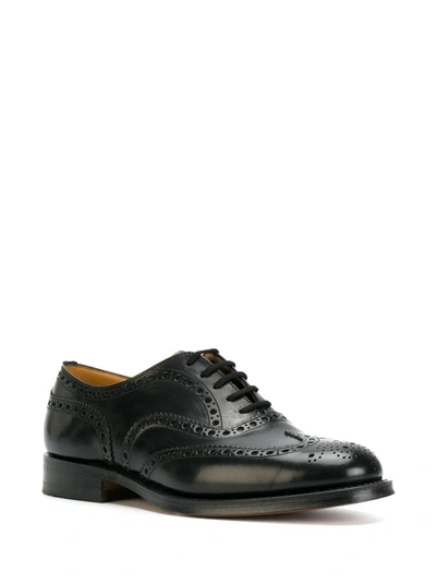 Church's Round-headed Oxfords In Black