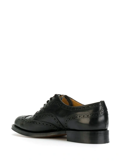 Church's Round-headed Oxfords In Black