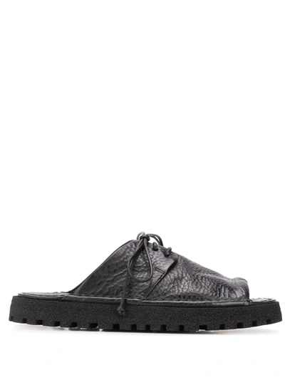 Marsèll Slip-on Sandals In Black