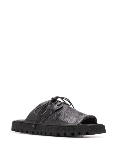 Marsèll Slip-on Sandals In Black