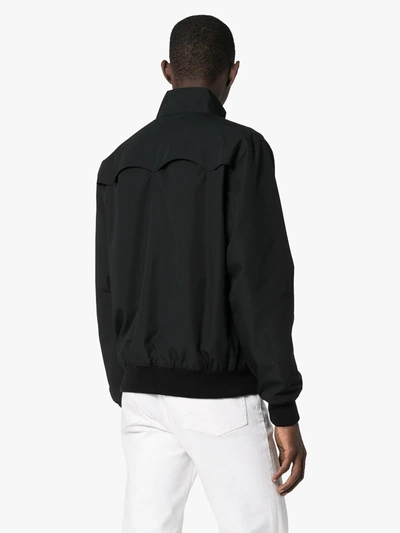 Fred Perry Harrington Bomber Jacket In Black