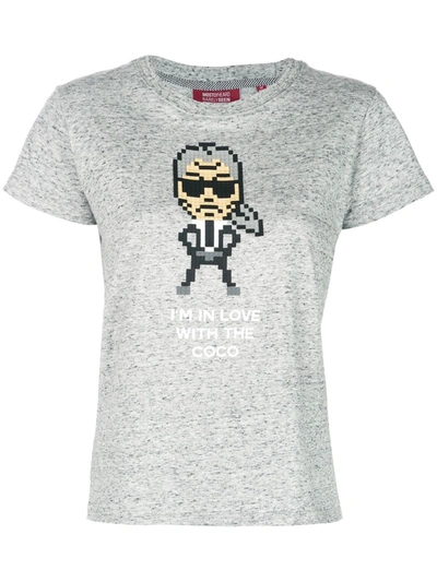 Shop Mostly Heard Rarely Seen 8-bit Coco T-shirt In Grey