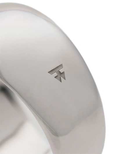 Tom Wood Sterling Silver Ice Band Ring In Silver