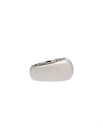 Tom Wood Sterling Silver Ice Band Ring In Silver