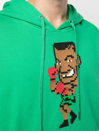 Mostly Heard Rarely Seen 8-bit Knock Out Hoodie In Green