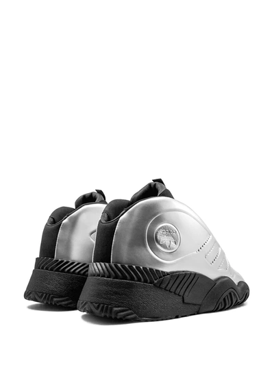 Adidas By Alexander X Alexander Wang Futureshell Sneakers In Silver,black | ModeSens