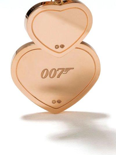 Shop Chopard X 007 18kt Rose Gold Happy Hearts