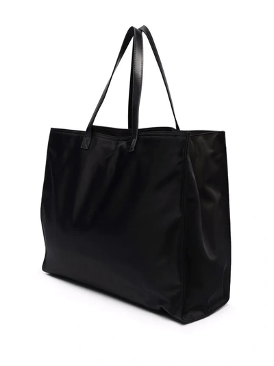 Dsquared2 Icon Logo-print Tote Bag In Black