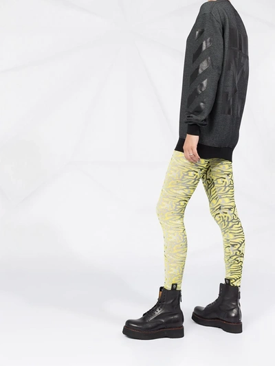 Off-white Arrow Motif Sweatshirt In Black