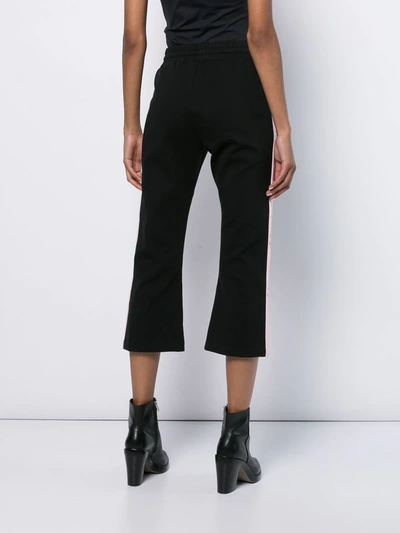 HACULLA MODERN LOVE CROPPED TRACK TROUSERS - 黑色