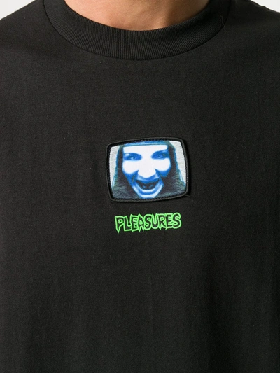 Shop Pleasures Graphic Print T-shirt In Black