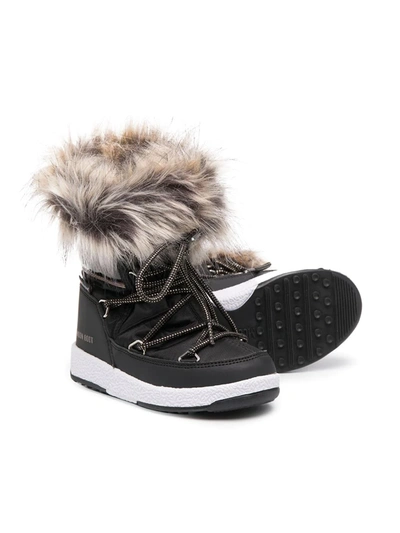 Shop Moon Boot Protecht Monaco Low Snow Boots In Black