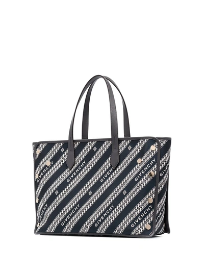 Shop Givenchy Medium Bond Tote Bag In Blue