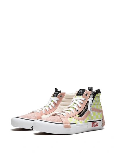 Shop Vans Sk8-hi Cap Lx "rose Cloud" Sneakers In Pink
