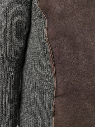 Pre-owned Prada Vintage 古着针织无袖夹克 - 棕色 In Brown