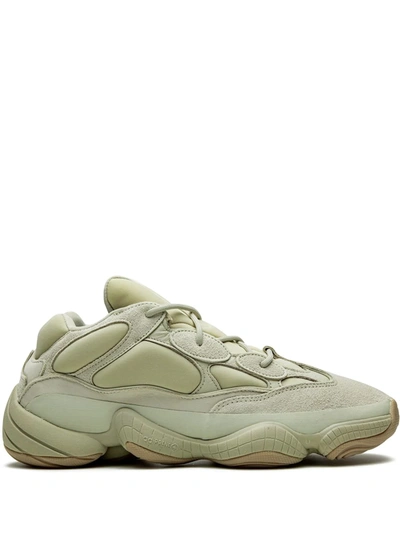 Adidas Originals Yeezy 500 "super Moon Yellow" Sneakers In White