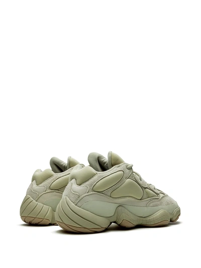 Adidas Originals Yeezy 500 "super Moon Yellow" Sneakers In White