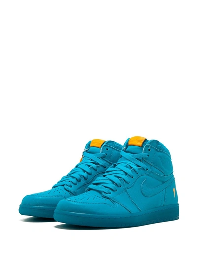 Shop Jordan Air  1 Retro Hi Og G8rd Sneakers In Blue