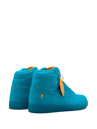 Shop Jordan Air  1 Retro Hi Og G8rd Sneakers In Blue