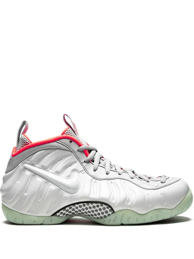 Shop Nike Air Foamposite Pro Prm "pure Platinum" Sneakers In Grey