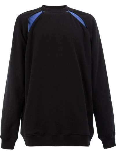 Shop Y/project Crew Neck Sweatshirt In Black