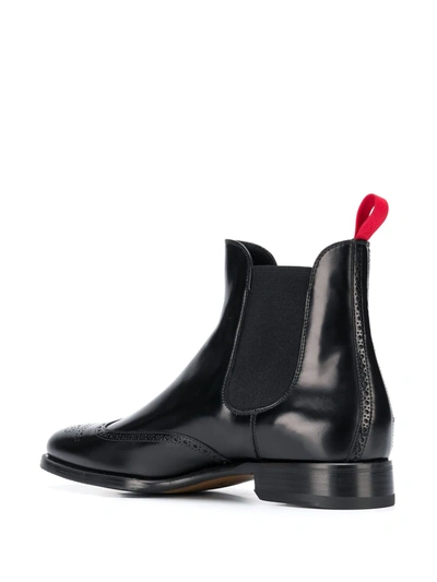 Shop Scarosso Chelsea Boots In Black