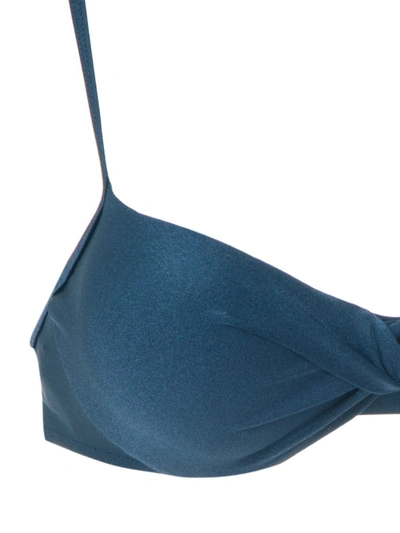 Lygia & Nanny Cassis Bikini Top In Blue