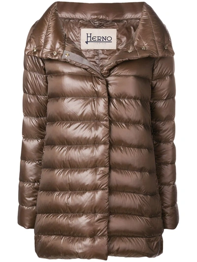 HERNO PADDED COAT - 中性色