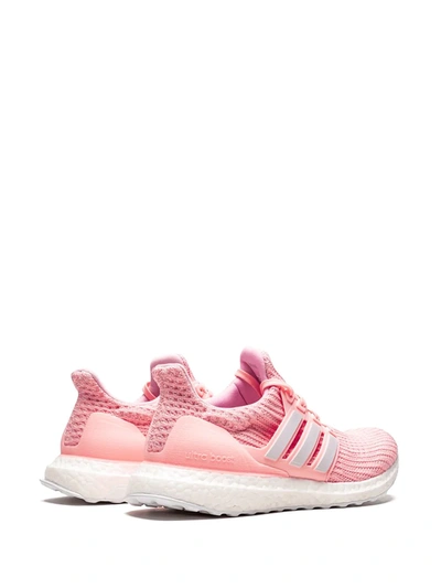 Shop Adidas Originals Ultraboost "clear Orange" Sneakers In Pink