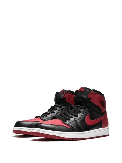 Shop Jordan Air  1 Retro High Og "bred 2013" Sneakers In Black