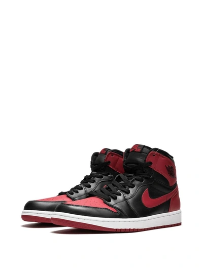 Jordan 1 Retro High Top Sneaker In Black