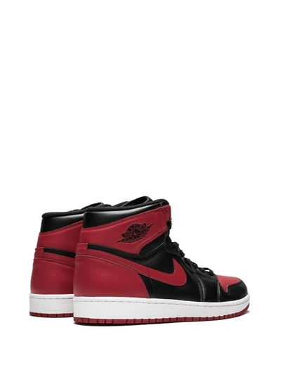 Jordan 1 Retro High Top Sneaker In Black