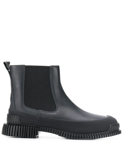 Shop Camper Ankle Length Boots In Grey