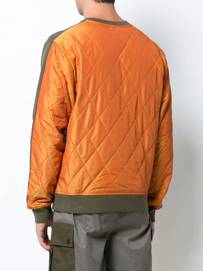 Mostly Heard Rarely Seen Logo Patch Sweatshirt In Green