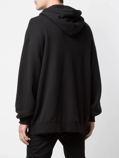 Shop R13 Hooded Sweatshirt In Black