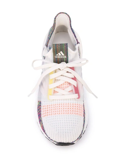 Shop Adidas Originals Ultraboost 19 Pride Sneakers In White