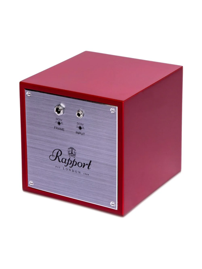 Shop Rapport Evo Single Watch Winder In Red